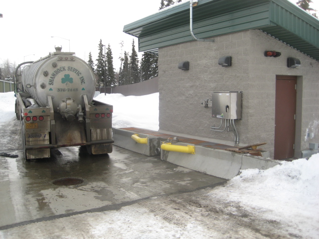 A Portalogic Septage Receiving Station at Anchorage Water & Wastewater utility