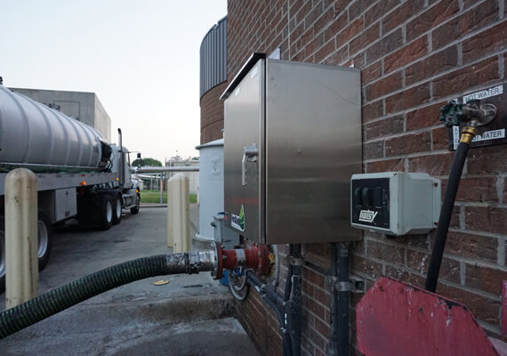 A Portalogic FS-20 Water Fill Station installed in Johnson County, Kansas